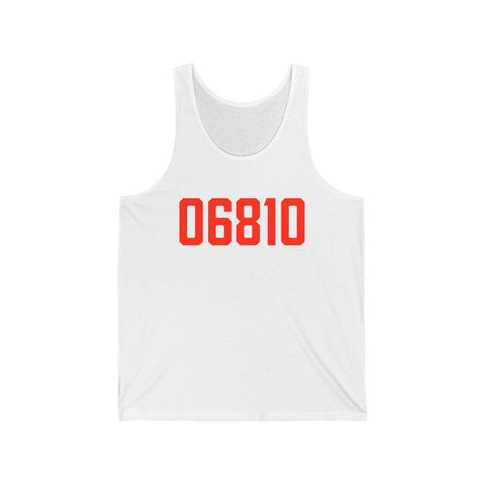 06810 Danbury Connecticut Zip Code Unisex Jersey Tank Top