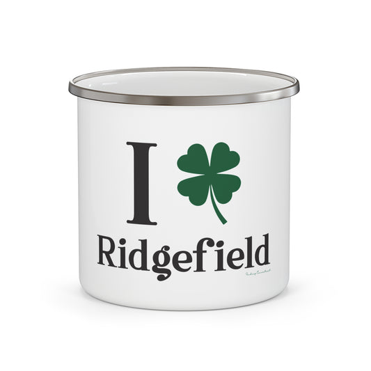 I Clover Ridgefield Enamel Camping Mug
