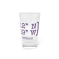 Stamford Coordinates Pint Glass, 16oz