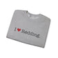 I Heart Redding. Unisex Heavy Blend™ Crewneck Sweatshirt