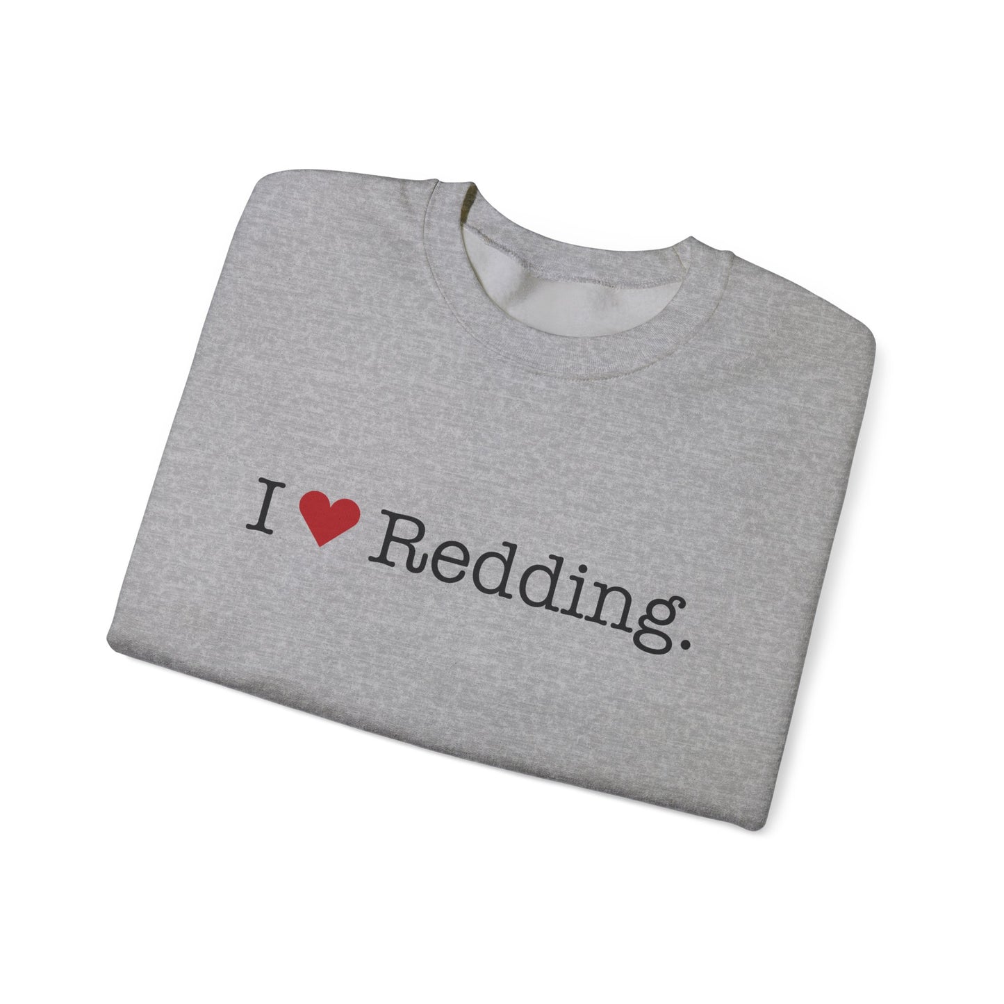 I Heart Redding. Unisex Heavy Blend™ Crewneck Sweatshirt