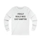 east hampton long sleeve tee shirt