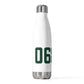 06853 Norwalk Connecticut Zip Code 20oz Insulated Bottle