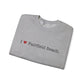I Heart Fairfield Beach. Unisex Heavy Blend™ Crewneck Sweatshirt