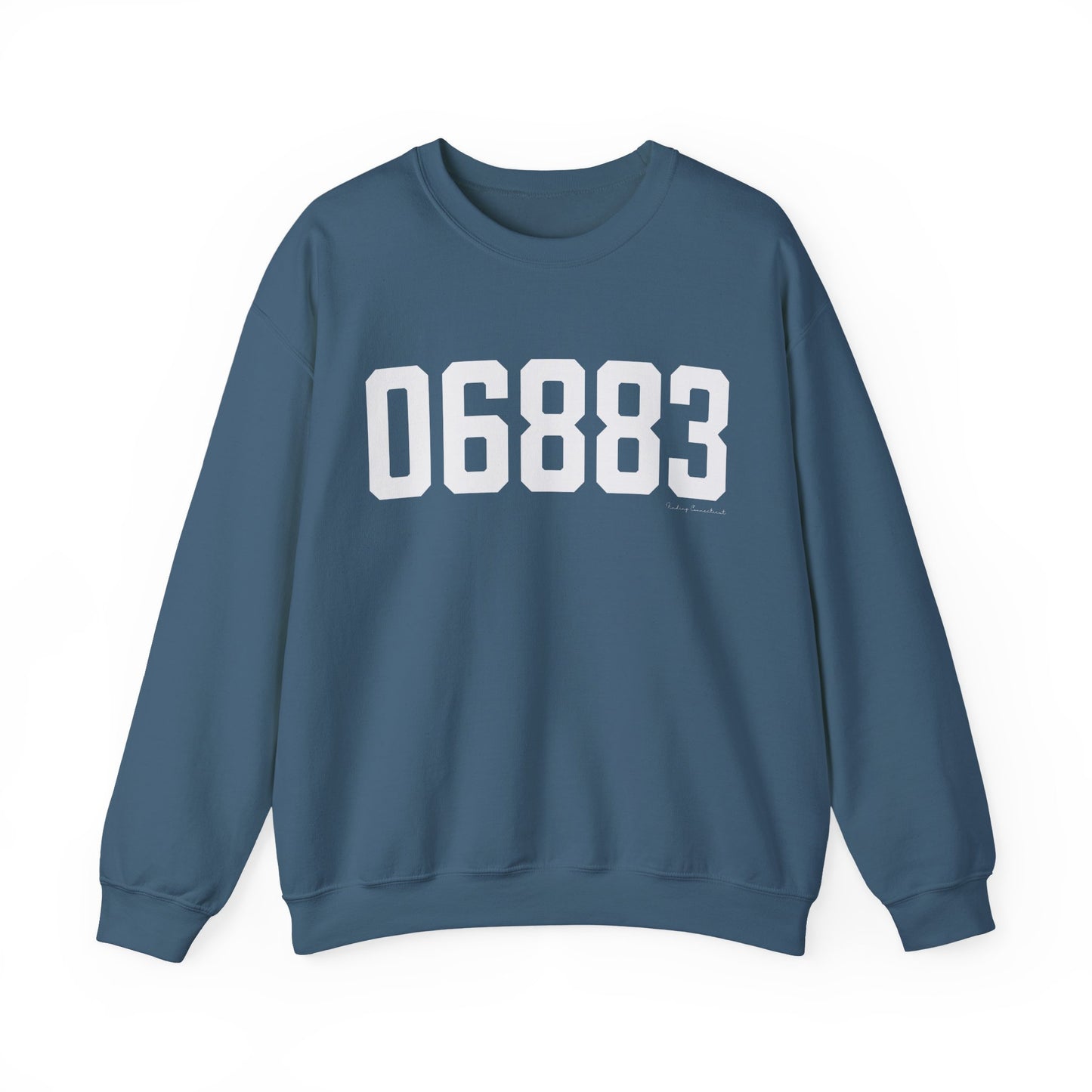 06883 Weston CT Zip Code Unisex Heavy Blend™ Crewneck Sweatshirt