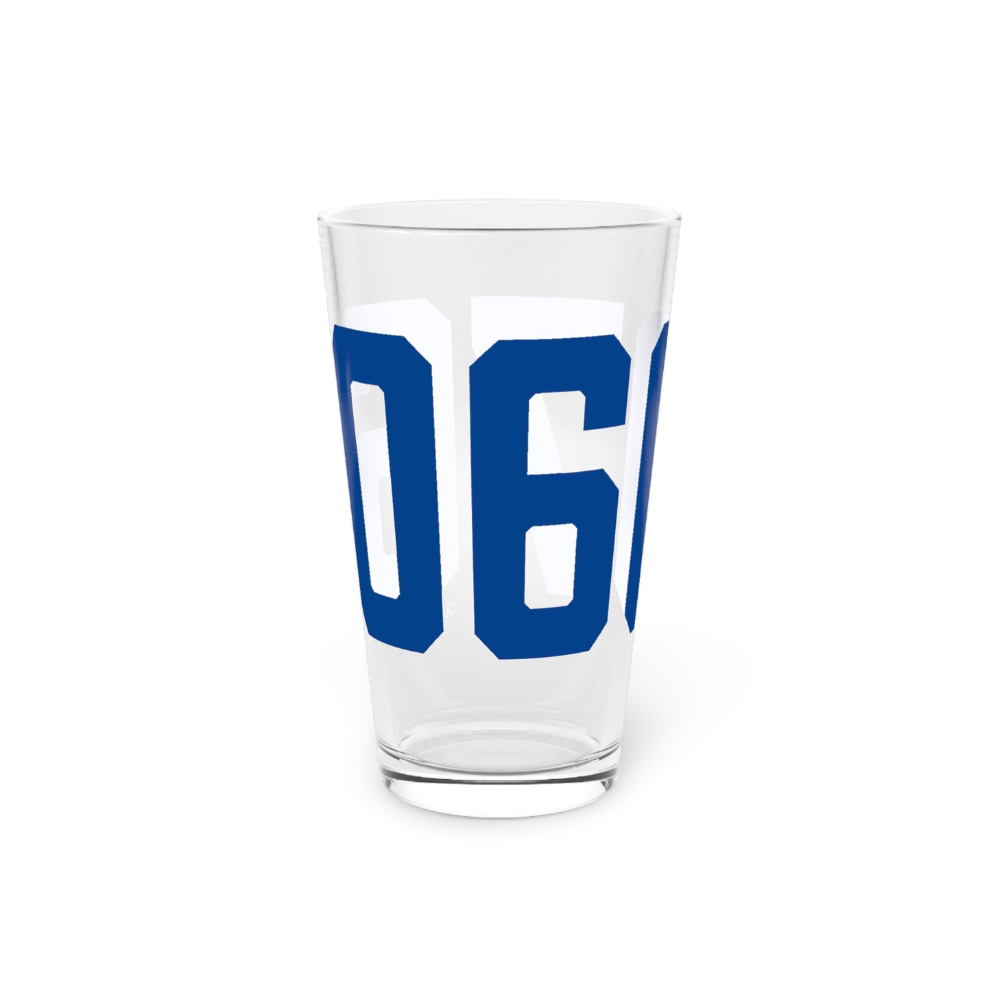 06076 Stafford Connecticut Zip Code  Pint Glass, 16oz