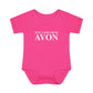 Just a kid from Avon Infant Baby Rib Bodysuit