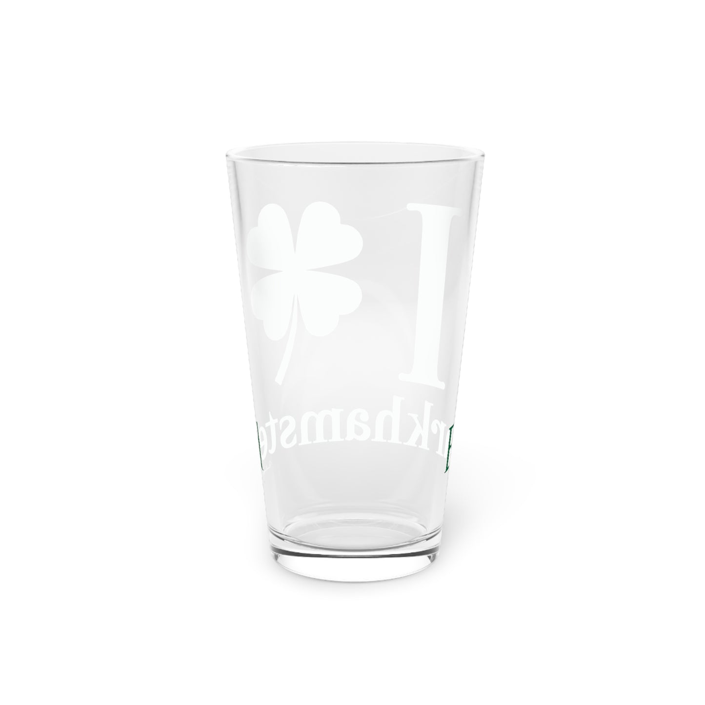 I Clover Barkhamsted Pint Glass, 16oz