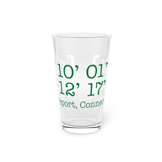 Bridgeport Coordinates Pint Glass, 16oz