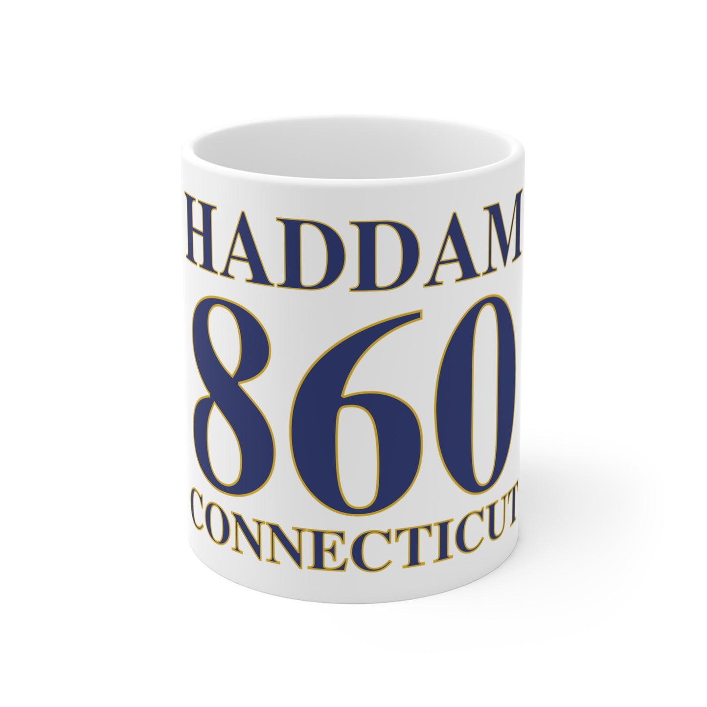 Haddam 860 Connecticut Mug 11oz