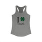 I Clover Chaplin Women's Ideal Racerback Tank Top