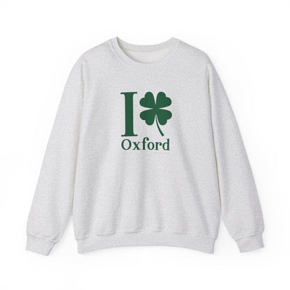 I Clover Oxford Unisex Heavy Blend™ Crewneck Sweatshirt