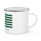 Thompson Connecticut St. Patrick’s Day Flag Enamel Camping Mug