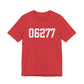 06277 Thompson CT Zip Code Unisex Jersey Short Sleeve T-Shirt