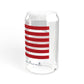 Scotland Connecticut Flag Sipper Glass, 16oz