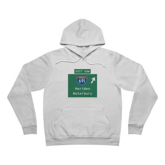 Vintage WCP Exit 68W Unisex Sponge Fleece Pullover Hoodie