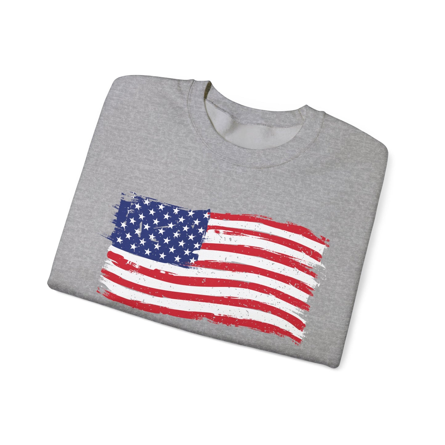 American Flag Unisex Heavy Blend™ Crewneck Sweatshirt