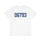 06793 Washington Connecticut Zip Code Jersey Short Sleeve T-Shirt