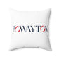 41 Tilt Rowayton Spun Polyester Square Pillow