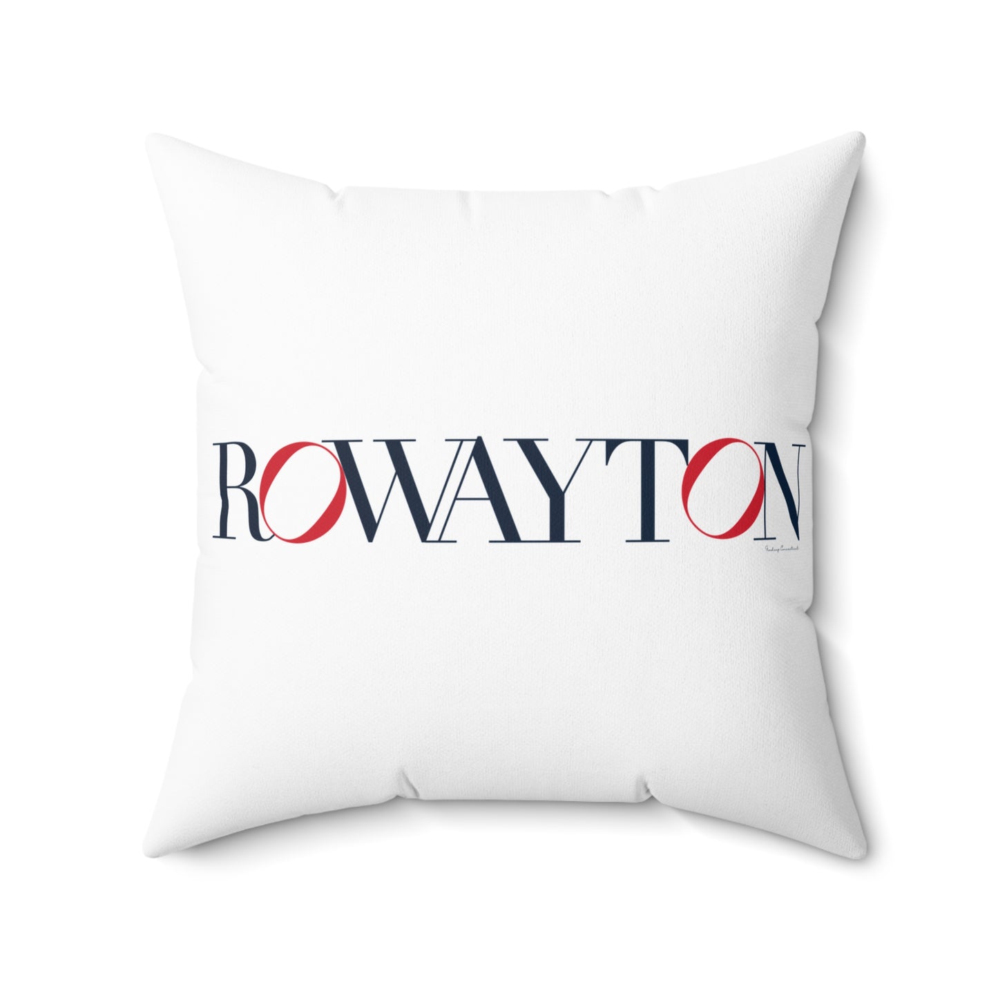 41 Tilt Rowayton Spun Polyester Square Pillow