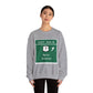 Vintage Merritt Parkway Exit 40 A-B Sign Unisex Heavy Blend™ Crewneck Sweatshirt