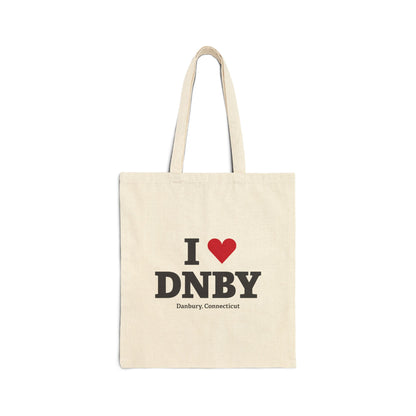 I Heart DNBY Cotton Canvas Tote Bag