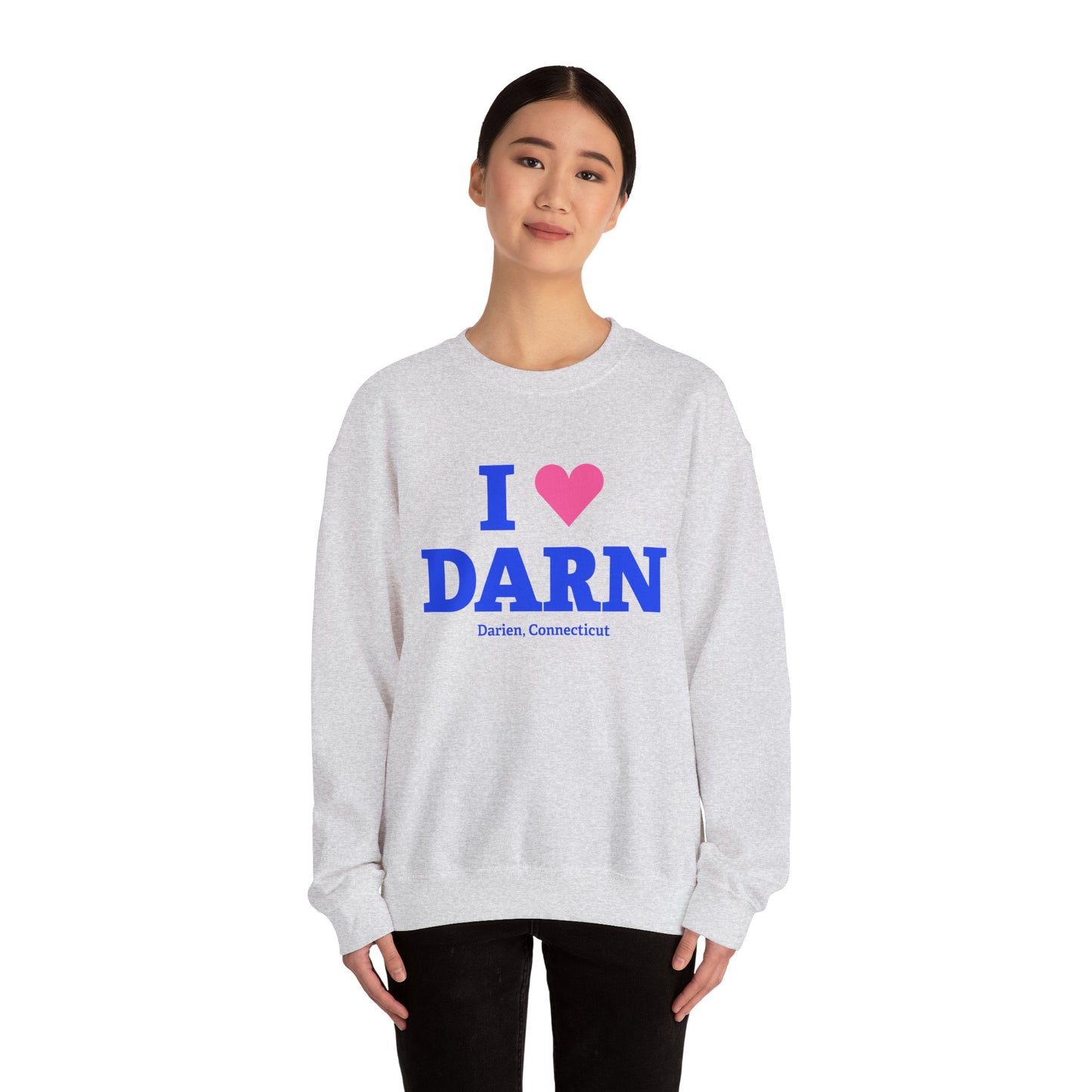 I Heart DARN Unisex Heavy Blend™ Crewneck Sweatshirt