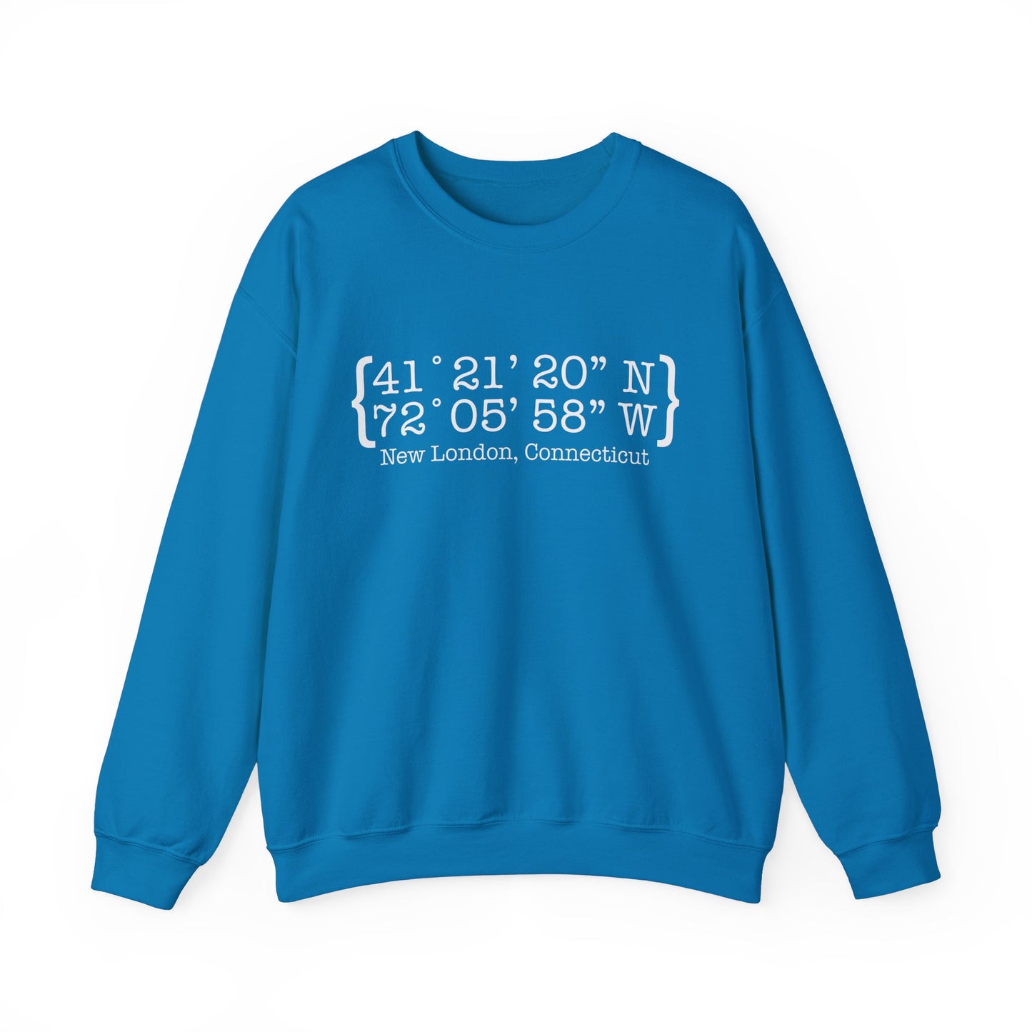 New London Coordinates Unisex Heavy Blend™ Crewneck Sweatshirt