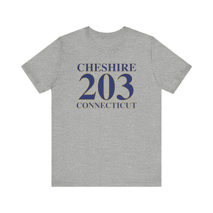 Cheshire 203 Connecticut Unisex Jersey Short Sleeve Tee