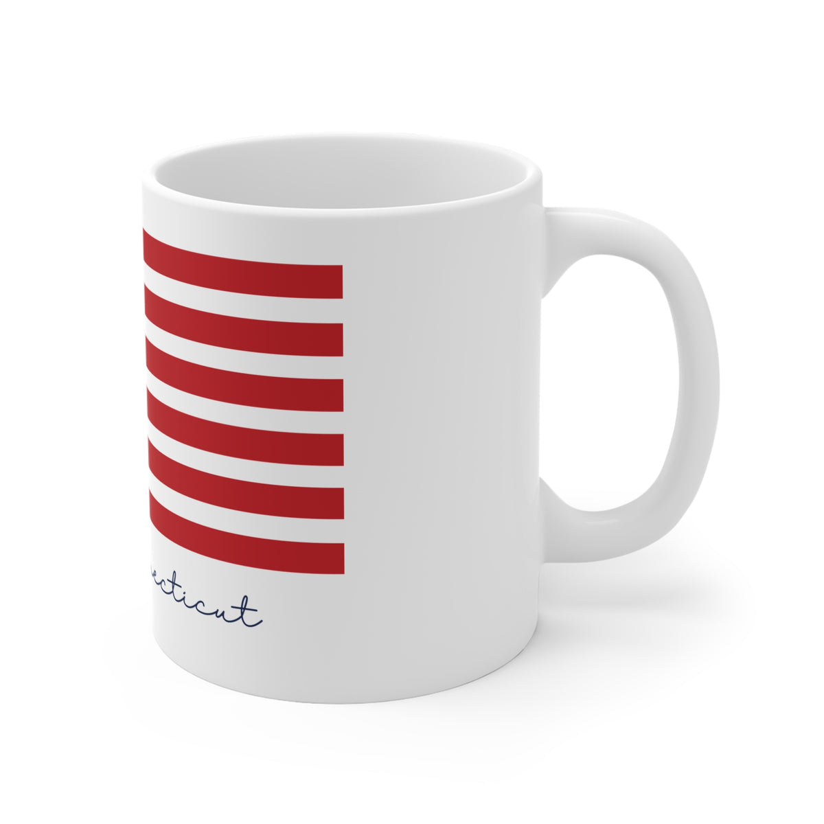 Lisbon Connecticut Flag Mug 11oz