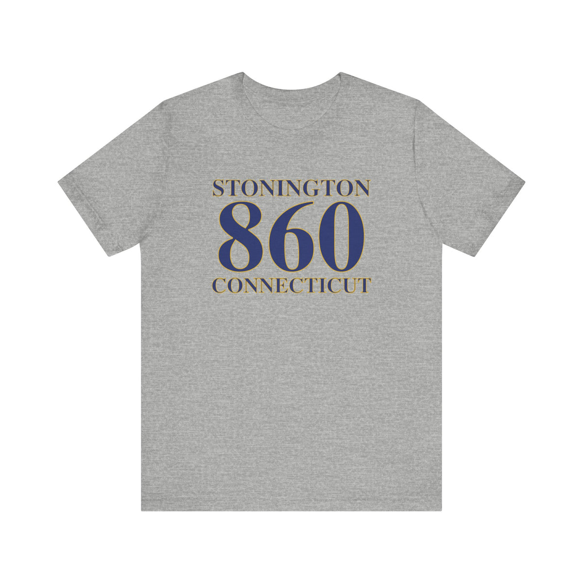 Stonington 860 Connecticut Unisex Jersey Short Sleeve T-Shirt