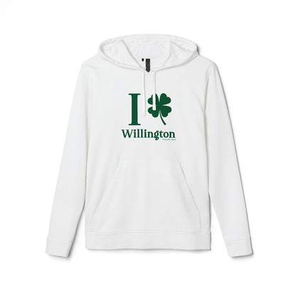 I Clover Willington adidas Unisex Fleece Hoodie