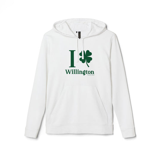 I Clover Willington adidas Unisex Fleece Hoodie