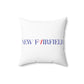 41 Tilt New Fairfield Spun Polyester Square Pillow