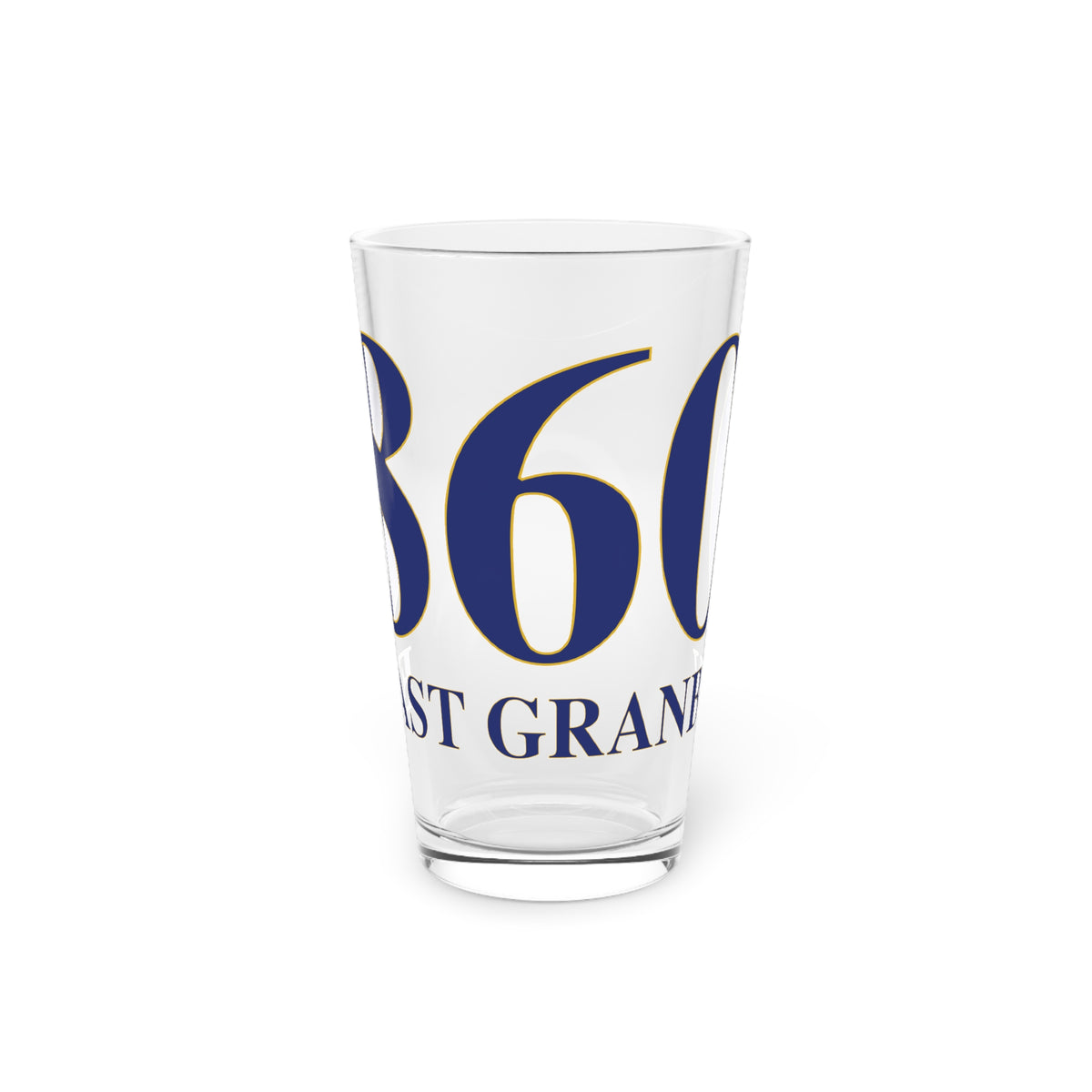 860 East Granby Pint Glass, 16oz