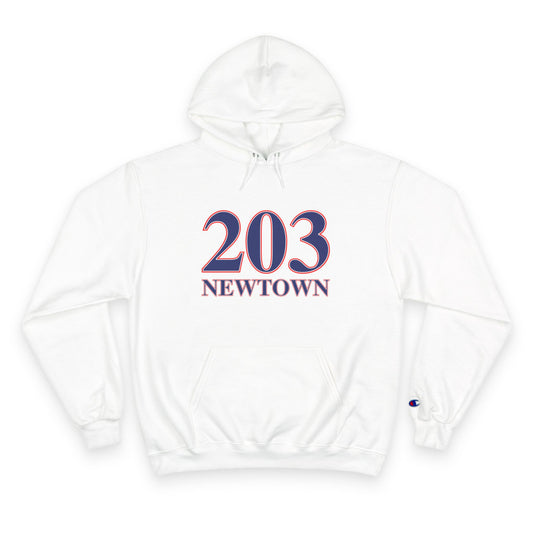 203 Newtown Red White & Blue Champion Hoodie