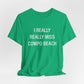 I Really Really Miss Compo Beach Unisex Jersey Short Sleeve T-Shirt