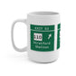 Vintage Merritt Parkway Exit 53 Sign Mug 15oz