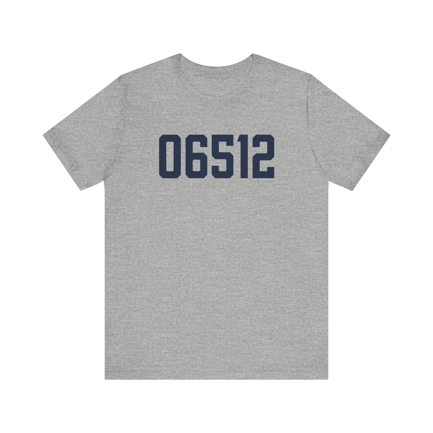 06512 - East Haven CT zip code Unisex Jersey Short Sleeve Tee