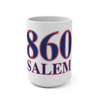 860 Salem Red, White & Blue Mug 15oz