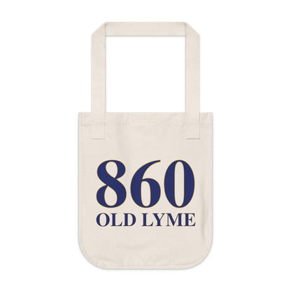 860 Old Lyme Organic Canvas Tote Bag