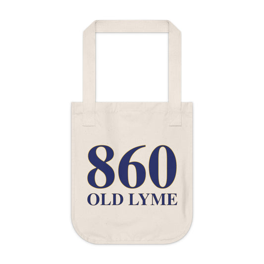 860 Old Lyme Organic Canvas Tote Bag