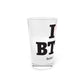 I Heart BTHL Pint Glass, 16oz