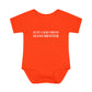 Just a kid from Manchester Infant Baby Rib Bodysuit