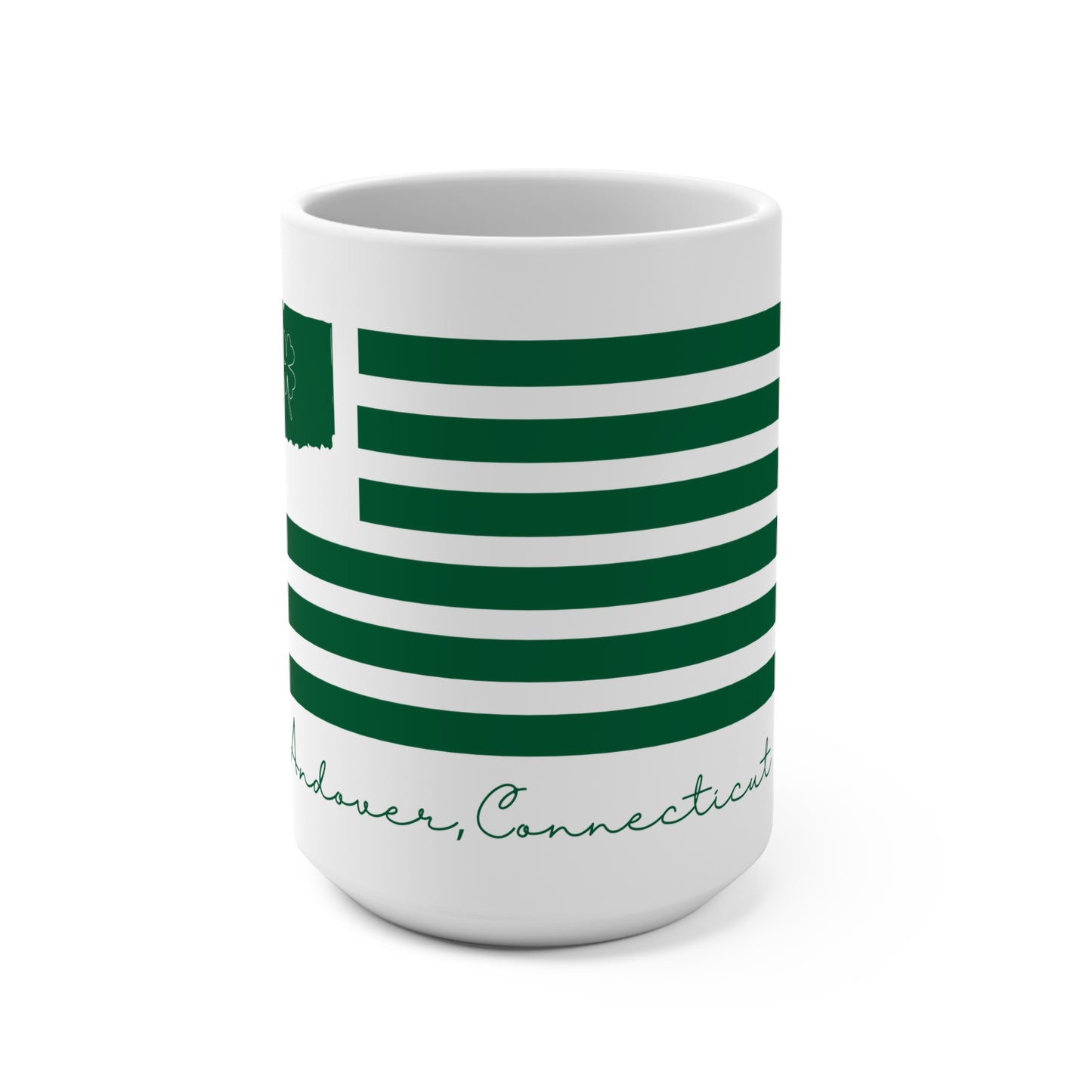 Andover Connecticut St. Patrick’s Day Flag  Mug 15oz