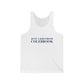 Just a kid from Colebrook Unisex Jersey Tank Top