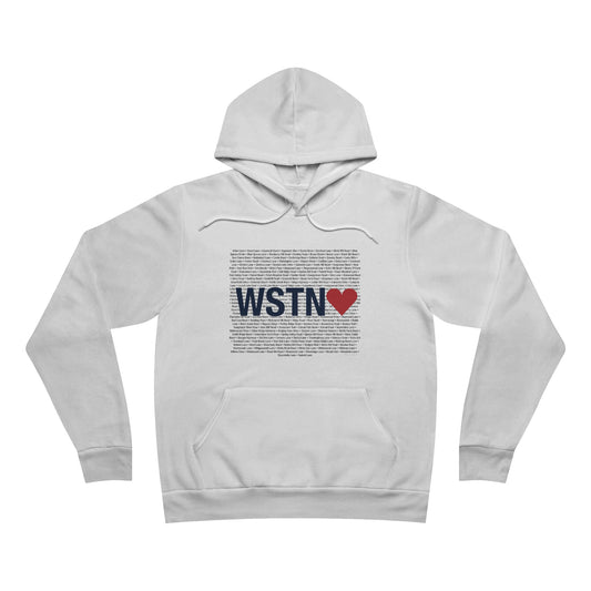 Weston Love Unisex Sponge Fleece Pullover Hoodie