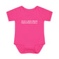 Just a kid from Greenfield Hill Infant Baby Rib Bodysuit