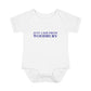 Just a kid from Woodbury Infant Baby Rib Bodysuit