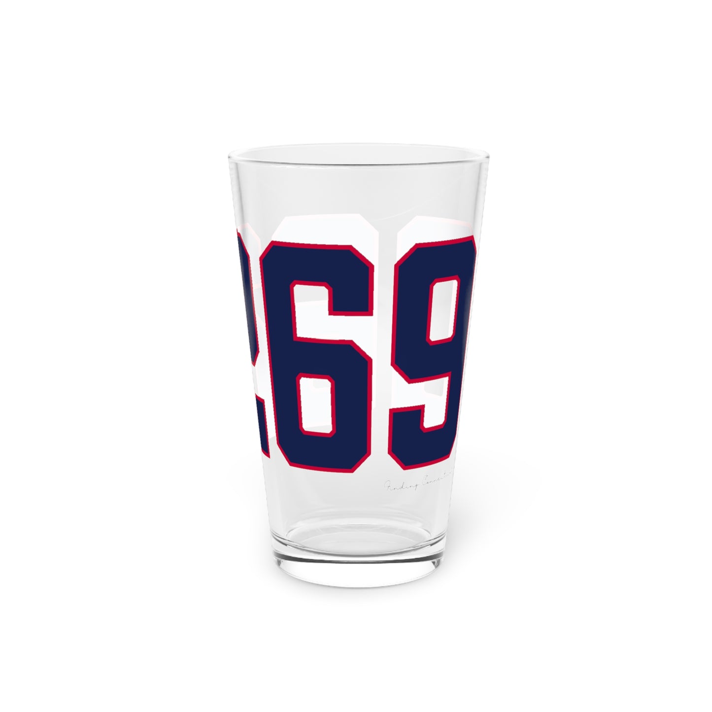 06269 Storrs Connecticut Zip Code Pint Glass, 16oz